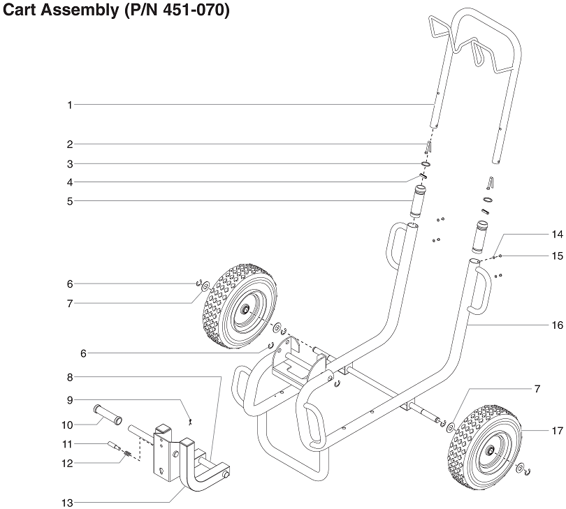 PowrTwin 12000XLT DI Cart Assembly PowrTwin 12000XLT DI Cart Assembly